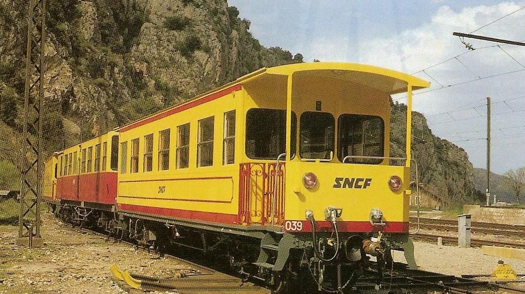 LE TRAIN JAUNE mai 1986